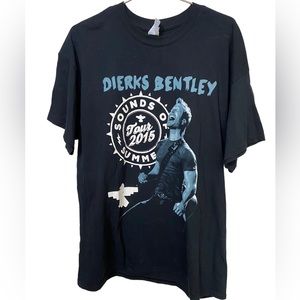 Dirks Bentley Sounds of Summer Tour Concert T-Shirt Men’s XL MINT Country 2015